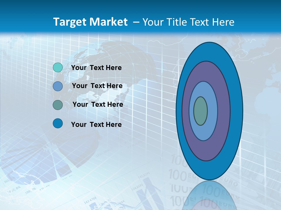 Calculator Crisis Finance PowerPoint Template