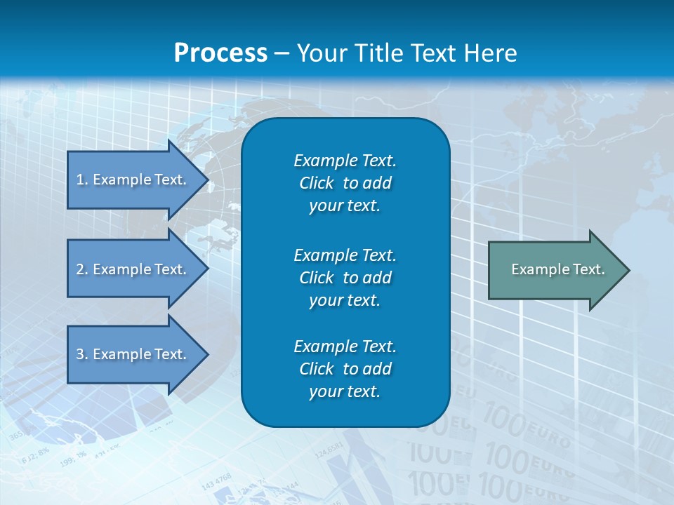 Calculator Crisis Finance PowerPoint Template