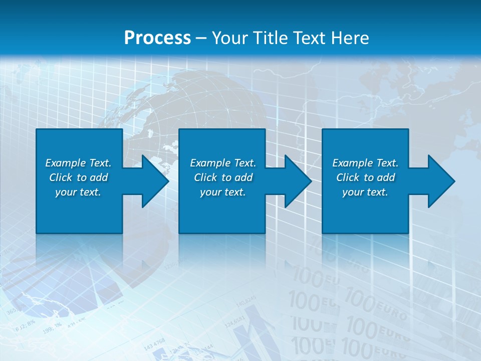 Calculator Crisis Finance PowerPoint Template