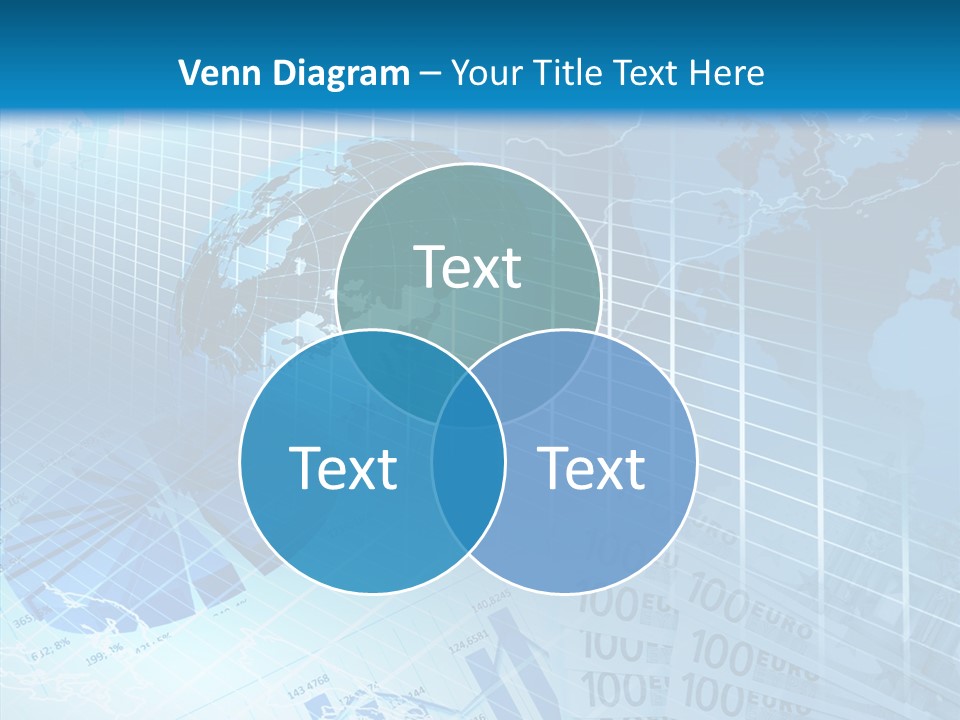 Calculator Crisis Finance PowerPoint Template