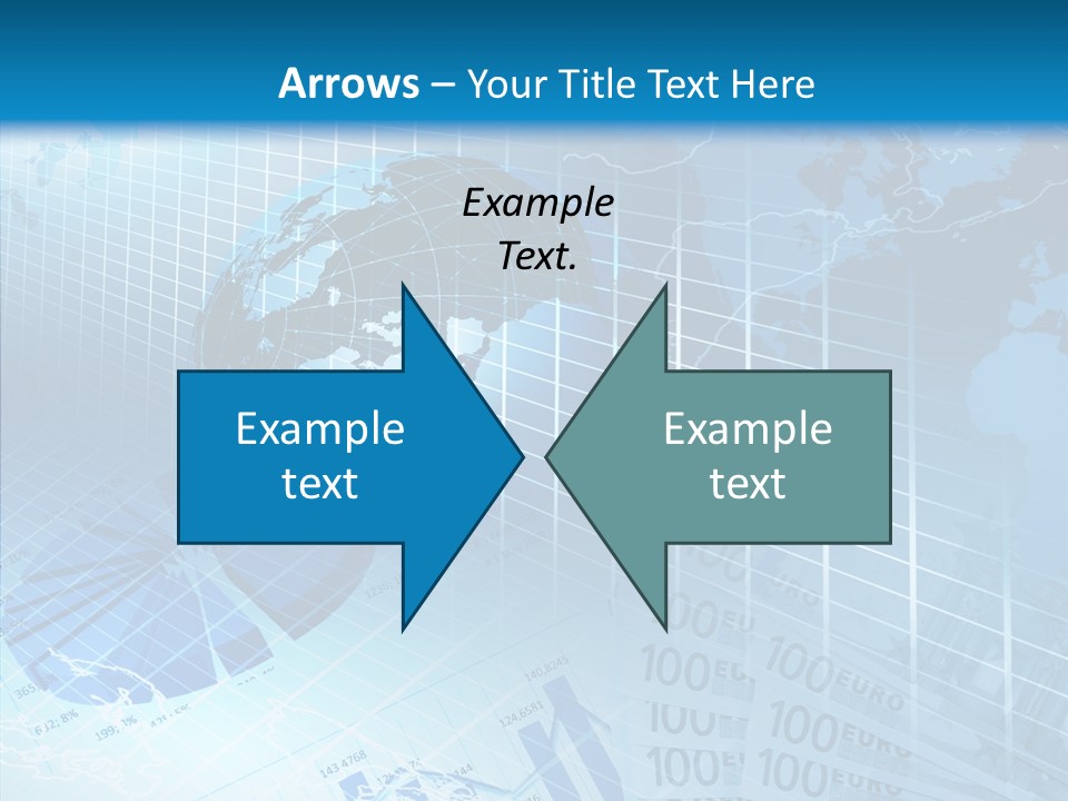 Calculator Crisis Finance PowerPoint Template