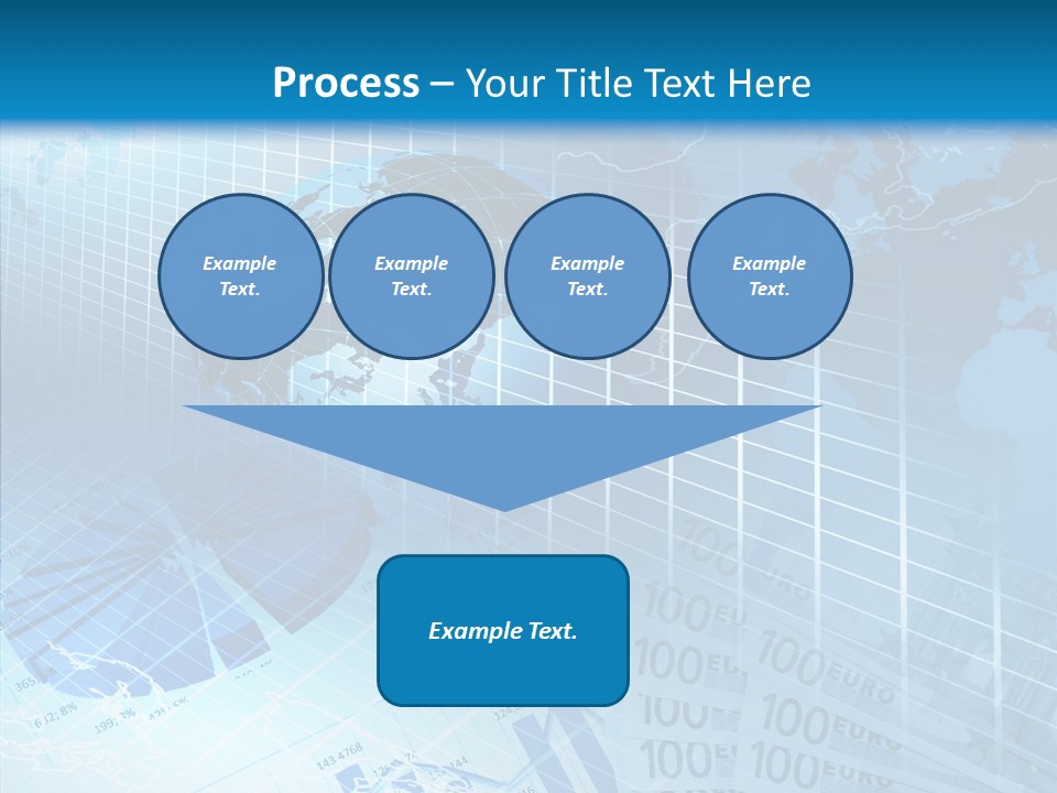 Calculator Crisis Finance PowerPoint Template