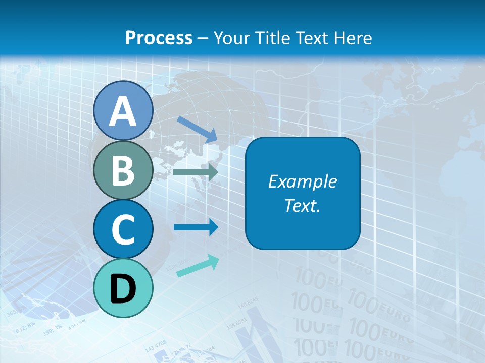 Calculator Crisis Finance PowerPoint Template