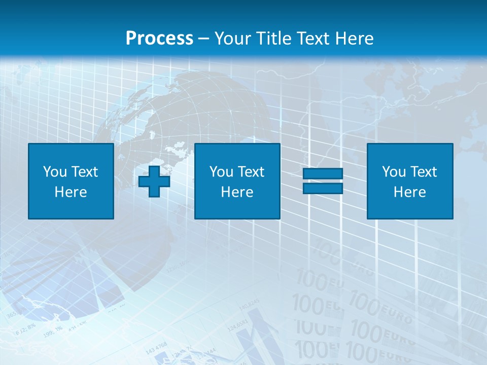 Calculator Crisis Finance PowerPoint Template