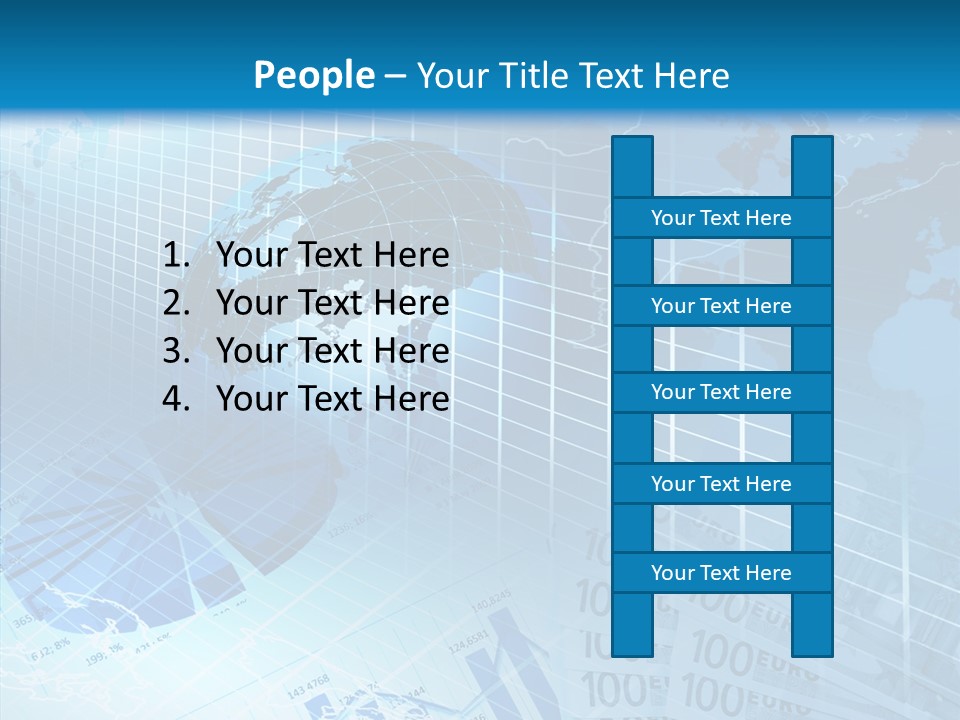 Calculator Crisis Finance PowerPoint Template