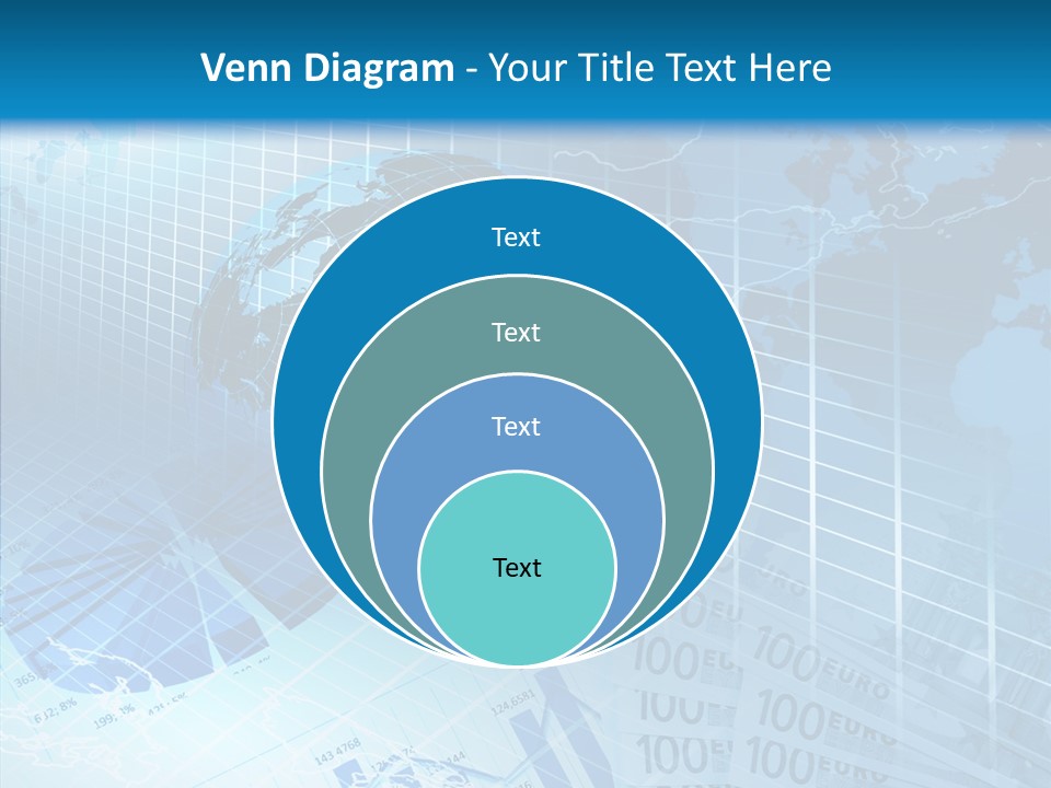 Calculator Crisis Finance PowerPoint Template