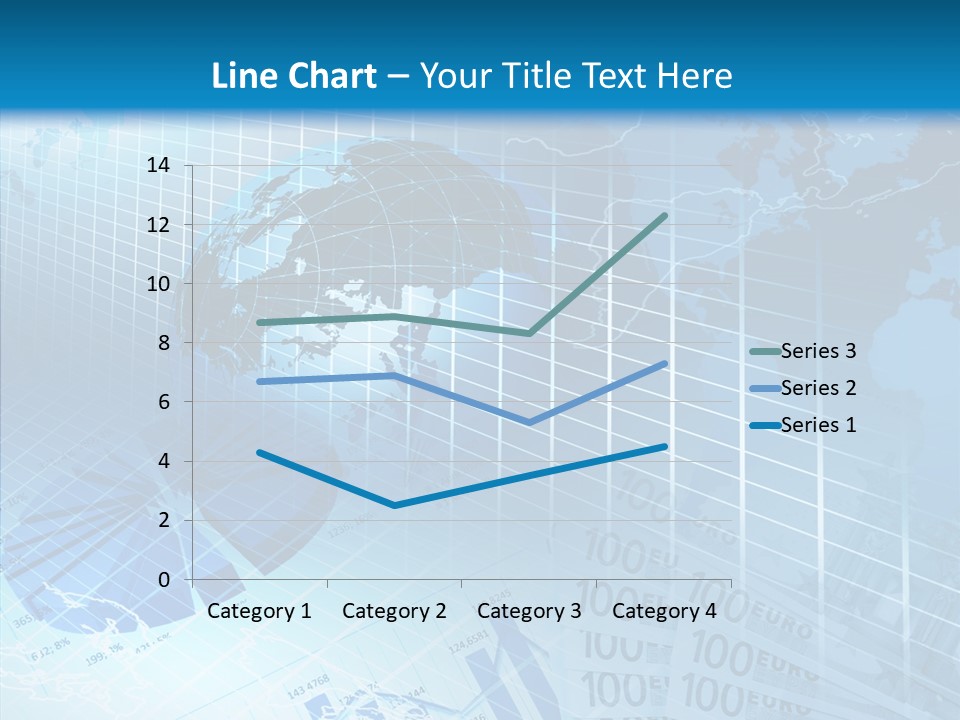 Calculator Crisis Finance PowerPoint Template