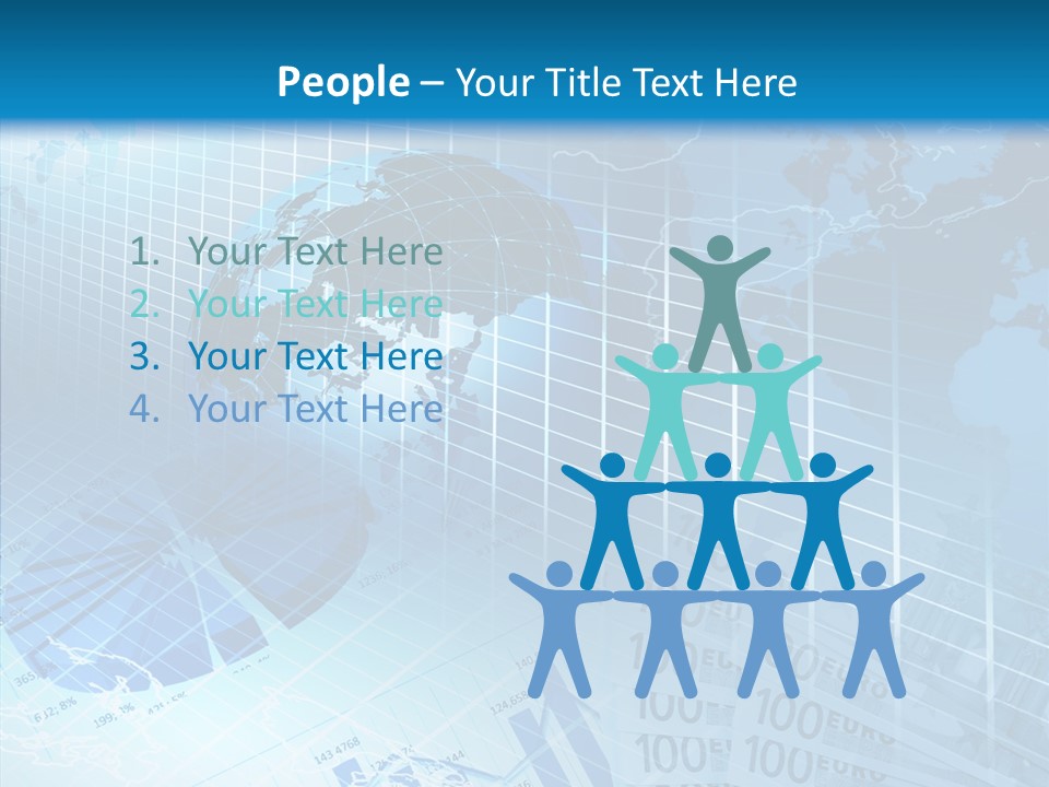 Calculator Crisis Finance PowerPoint Template
