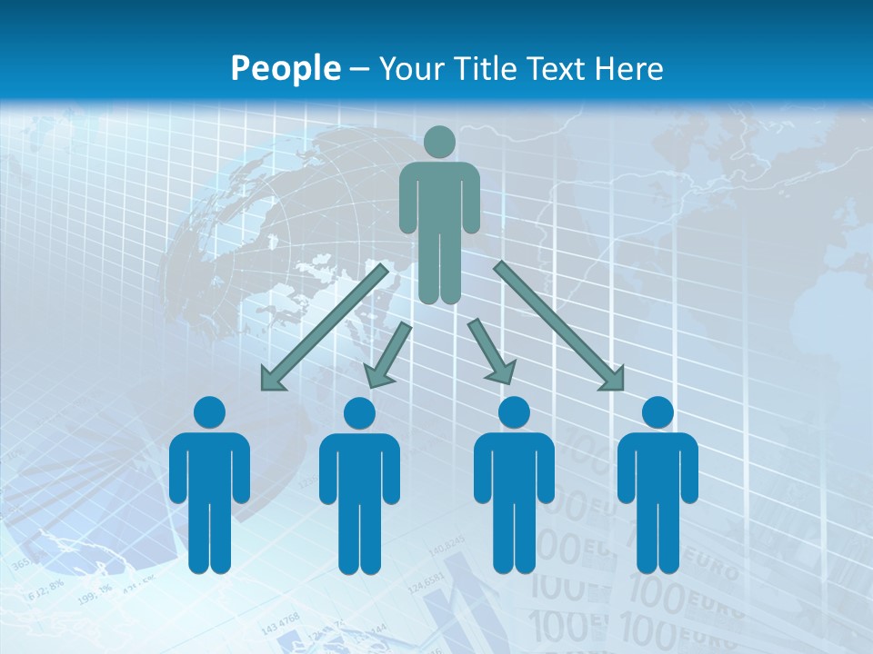 Calculator Crisis Finance PowerPoint Template