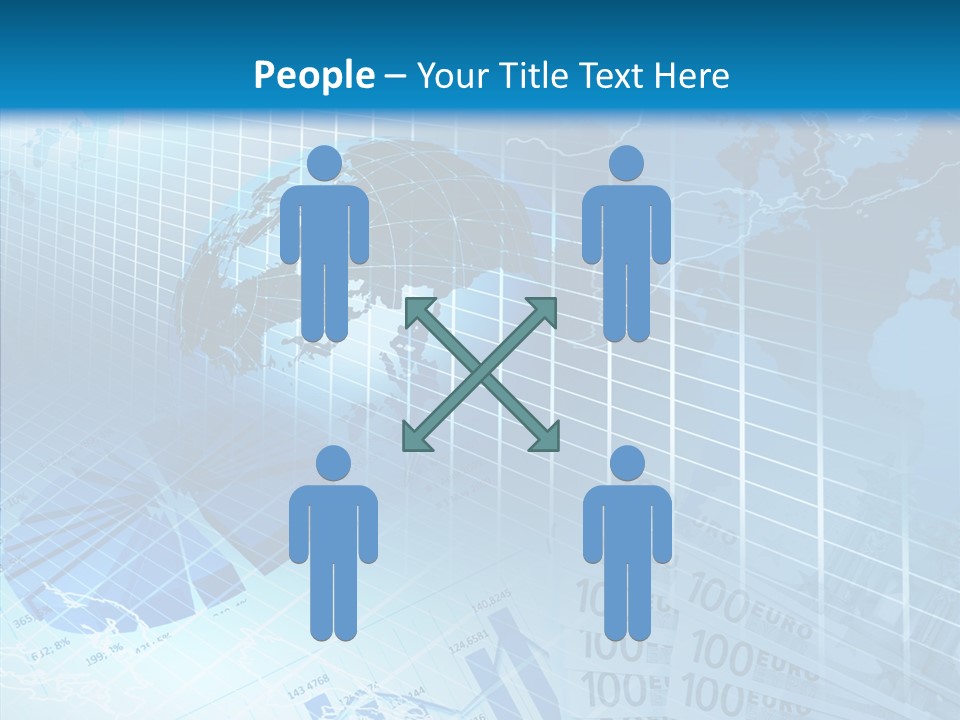 Calculator Crisis Finance PowerPoint Template