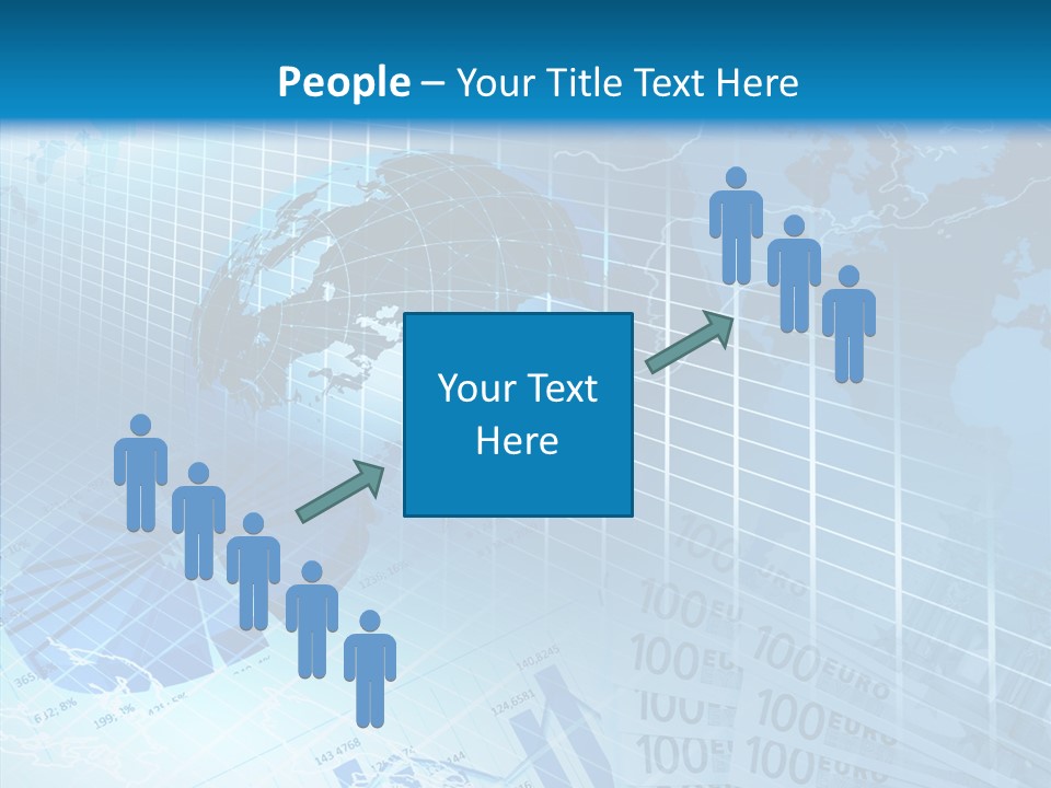 Calculator Crisis Finance PowerPoint Template