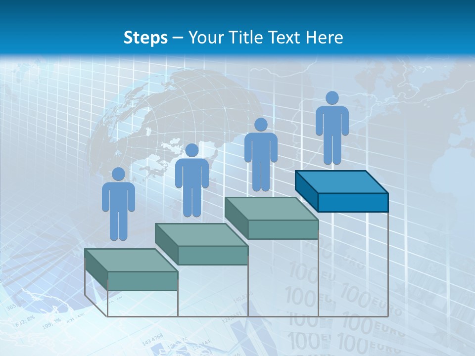 Calculator Crisis Finance PowerPoint Template