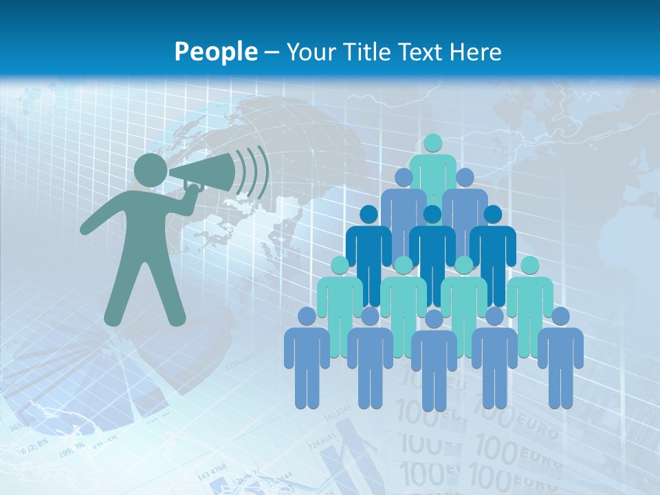 Calculator Crisis Finance PowerPoint Template