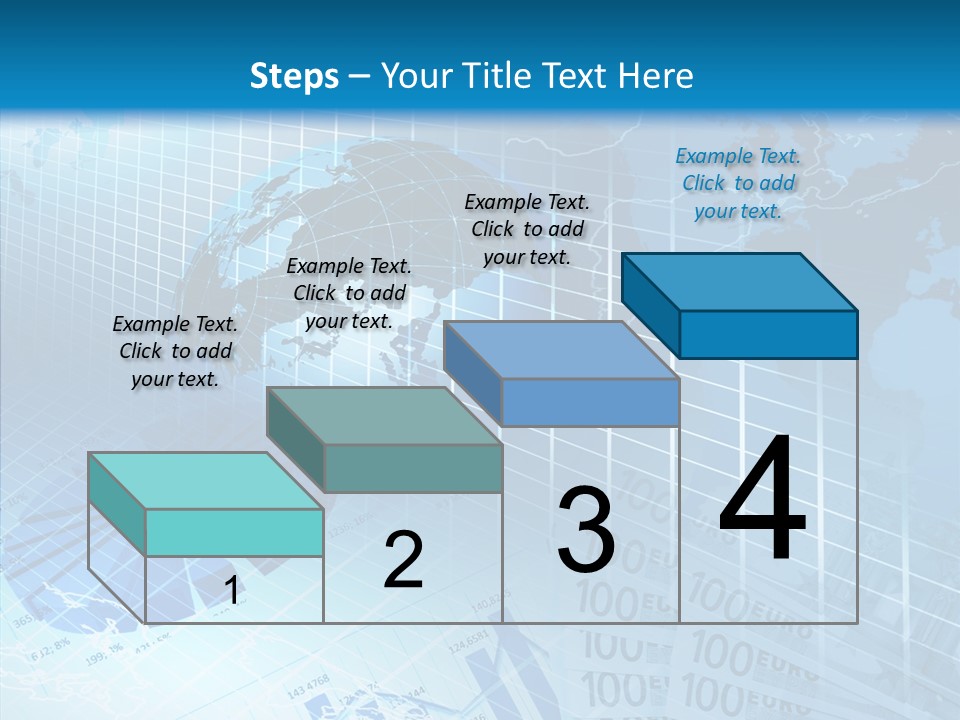 Calculator Crisis Finance PowerPoint Template