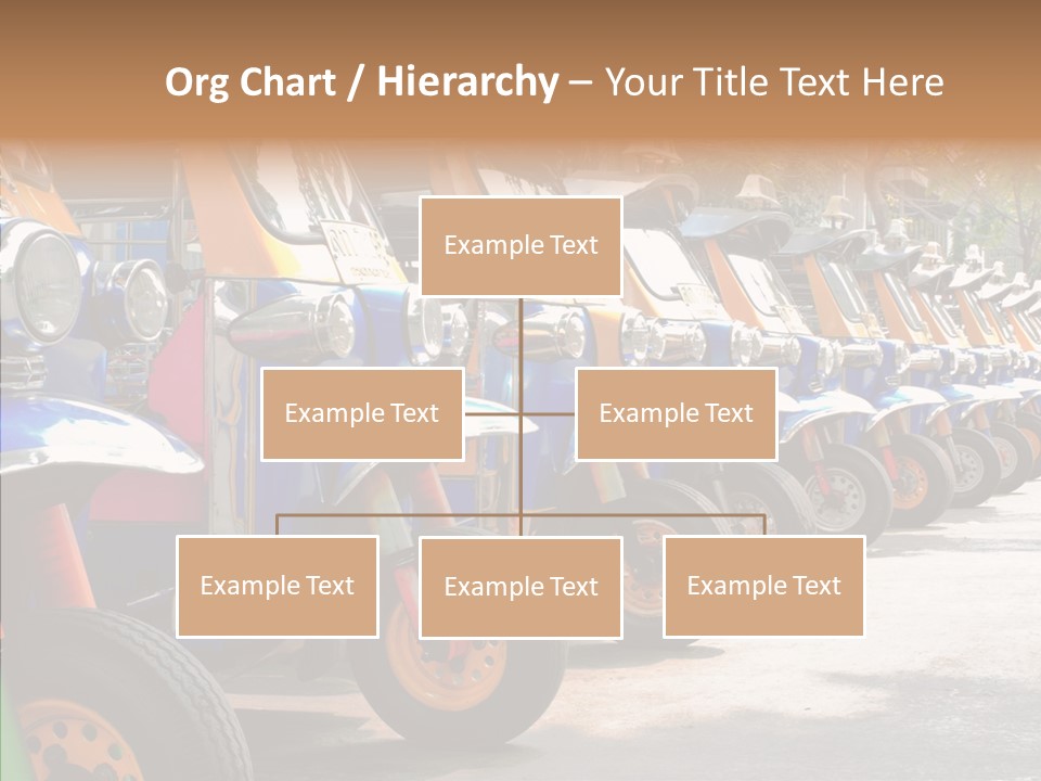 Asia Car Wheel PowerPoint Template