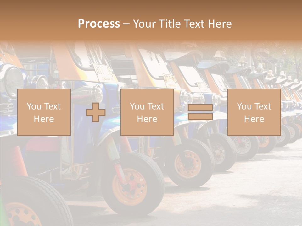 Asia Car Wheel PowerPoint Template
