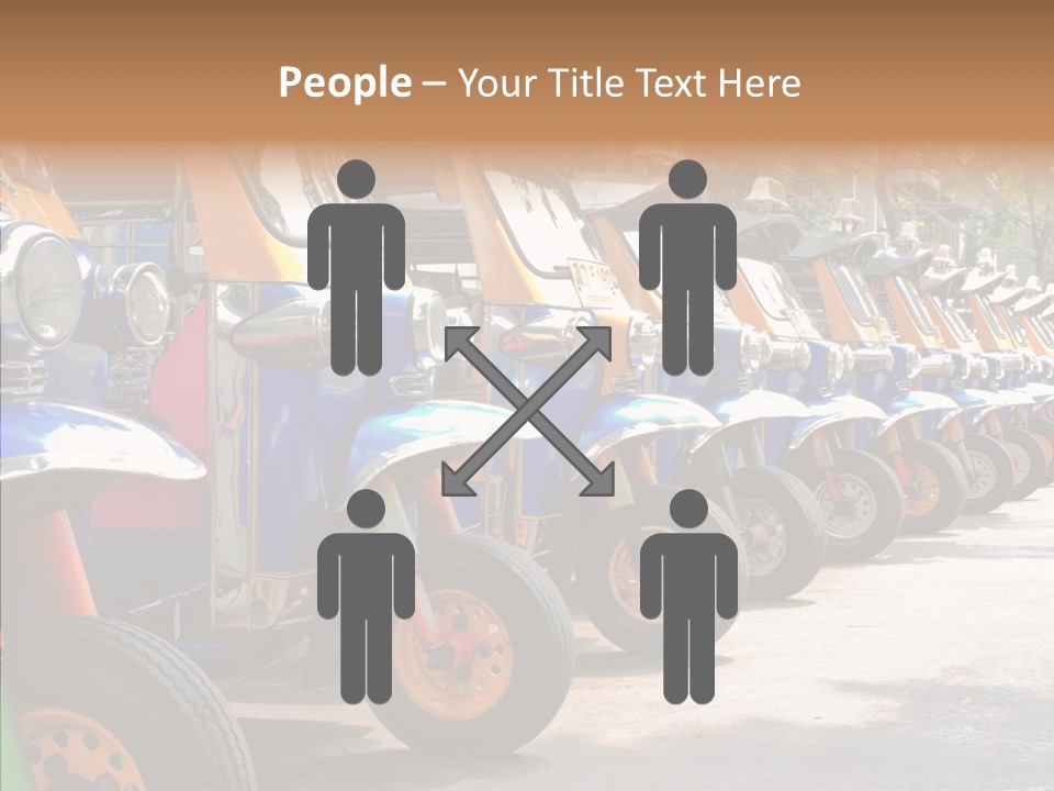 Asia Car Wheel PowerPoint Template