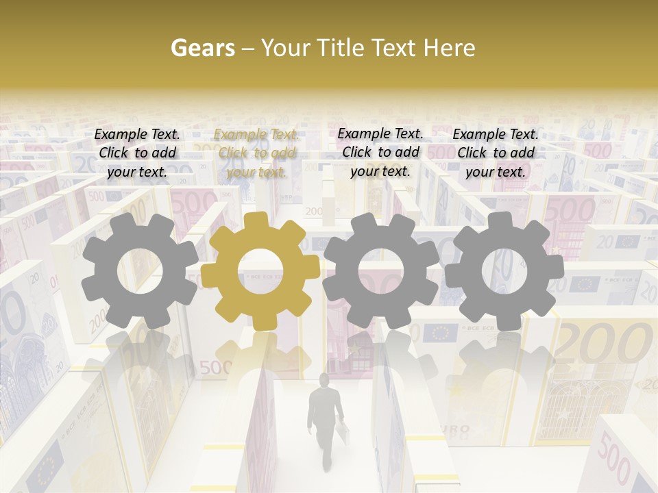 Surrounding Market Suit PowerPoint Template