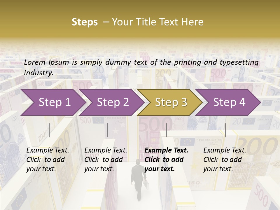 Surrounding Market Suit PowerPoint Template