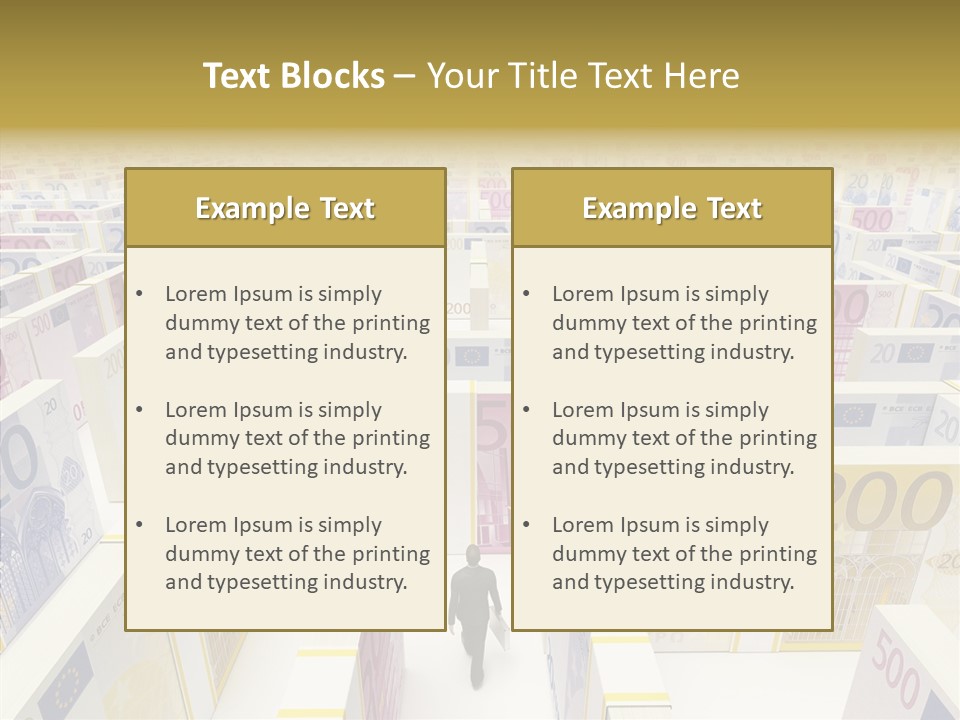 Surrounding Market Suit PowerPoint Template