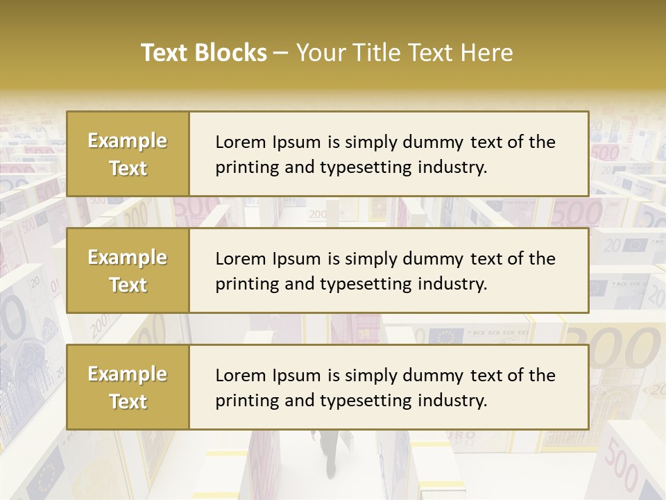 Surrounding Market Suit PowerPoint Template