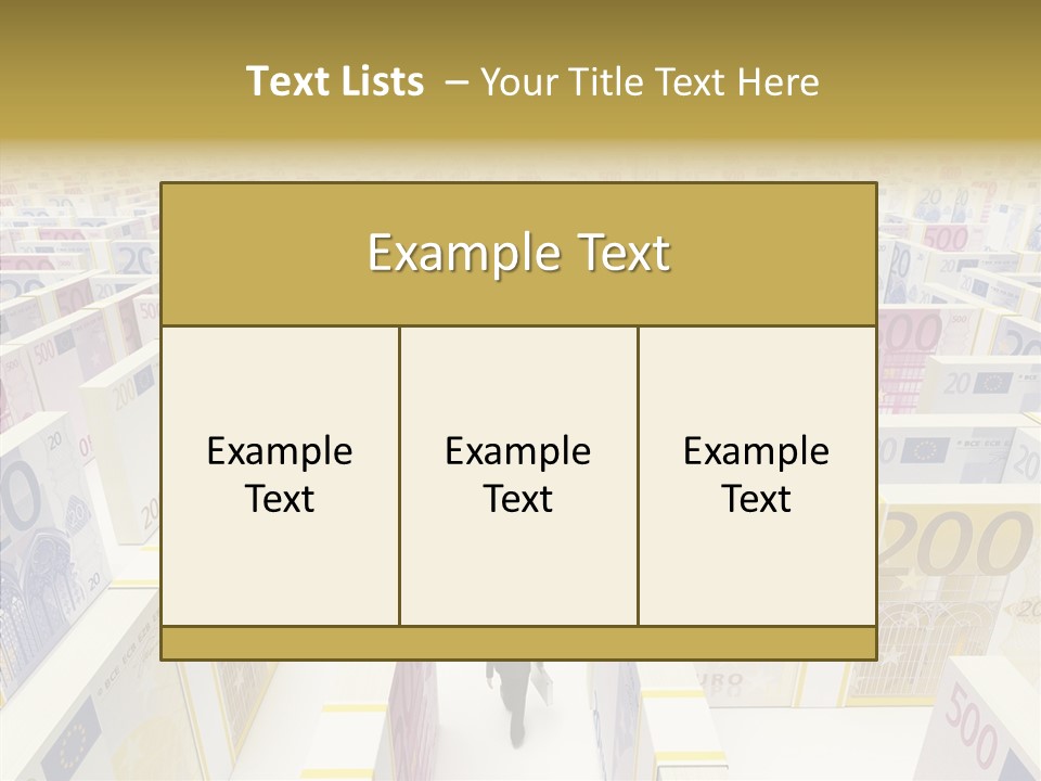 Surrounding Market Suit PowerPoint Template