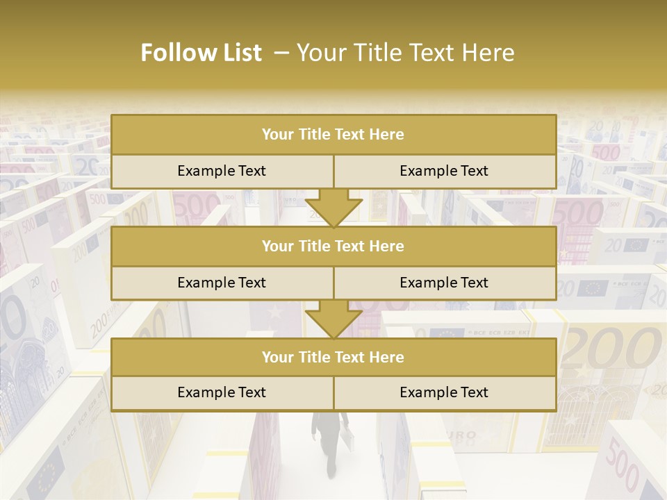 Surrounding Market Suit PowerPoint Template