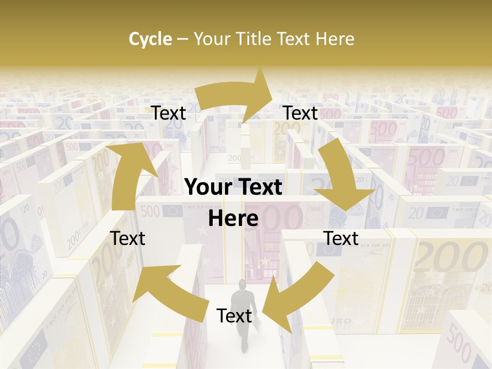 Surrounding Market Suit PowerPoint Template