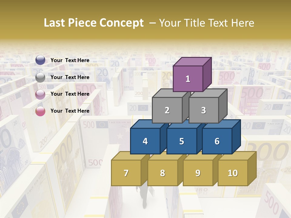 Surrounding Market Suit PowerPoint Template