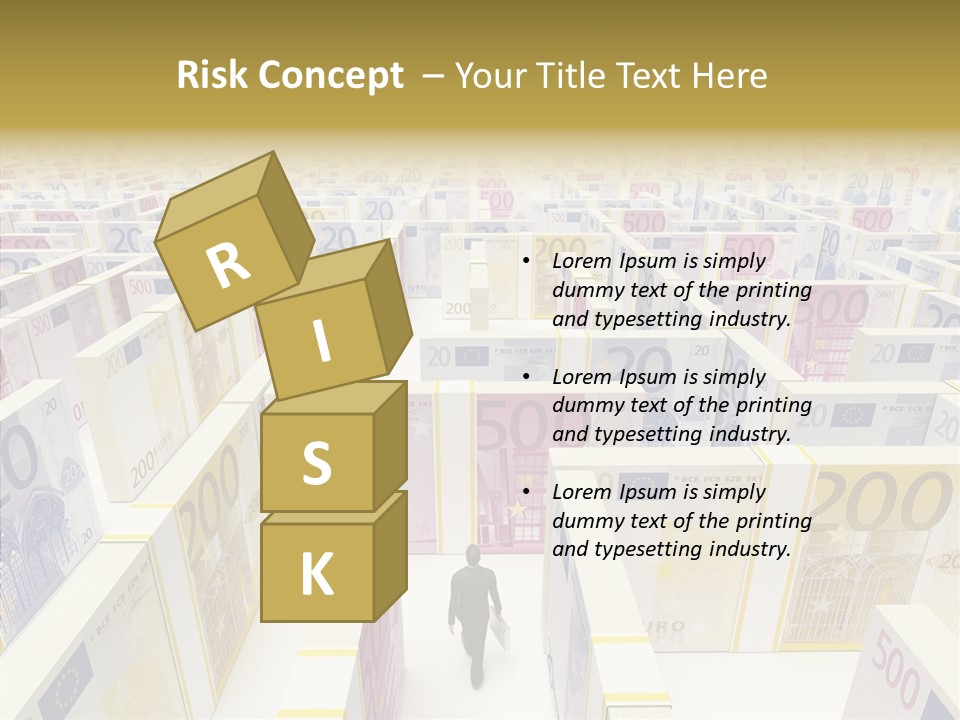 Surrounding Market Suit PowerPoint Template