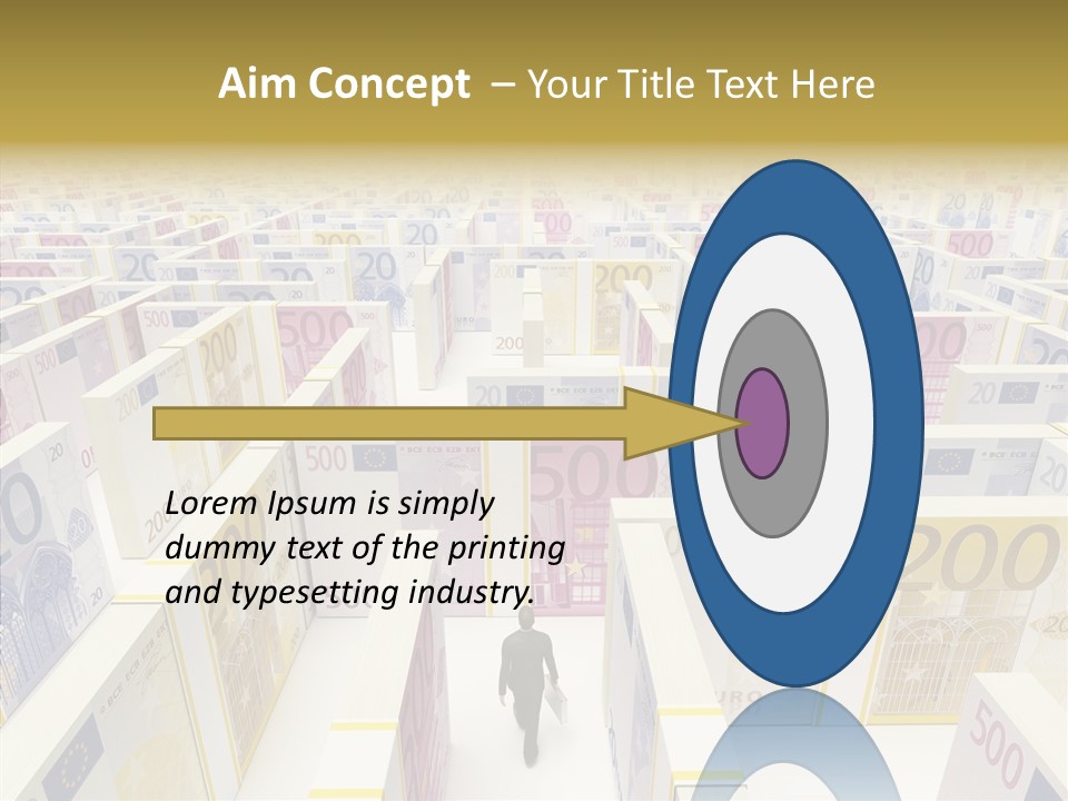 Surrounding Market Suit PowerPoint Template