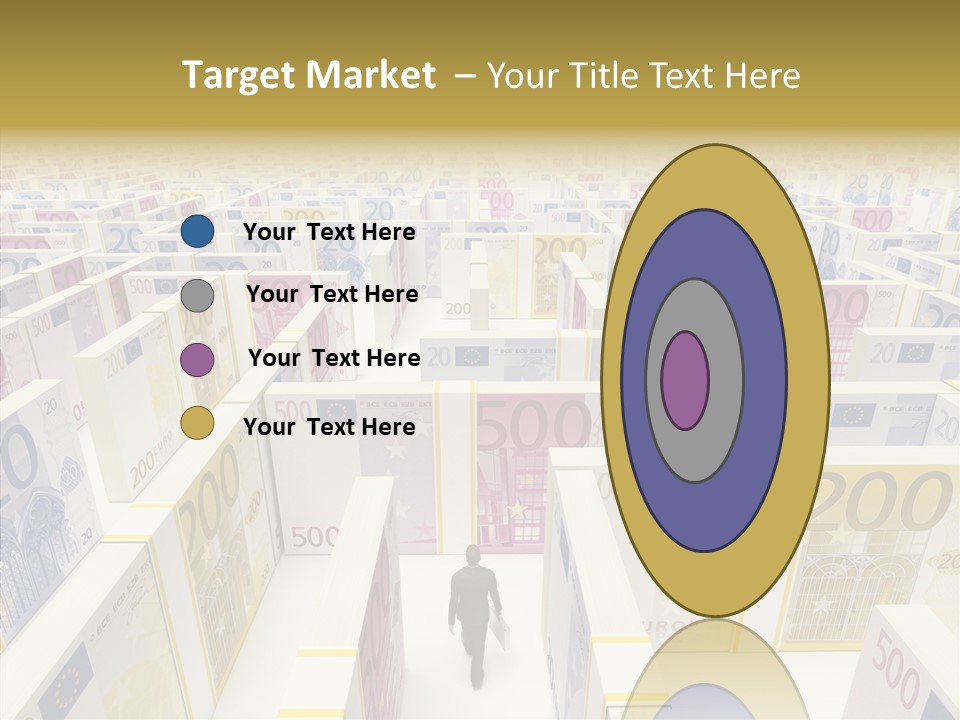 Surrounding Market Suit PowerPoint Template