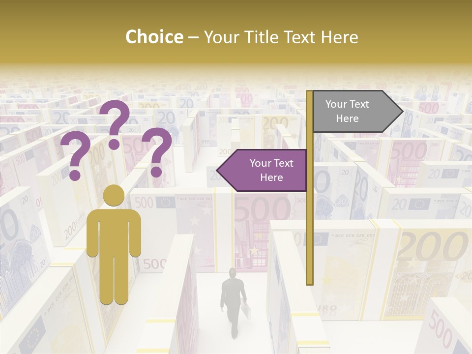 Surrounding Market Suit PowerPoint Template