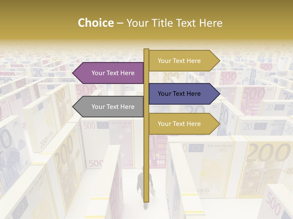 Surrounding Market Suit PowerPoint Template