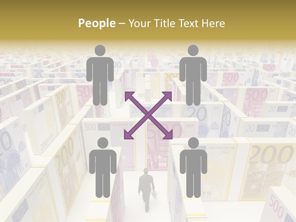 Surrounding Market Suit PowerPoint Template