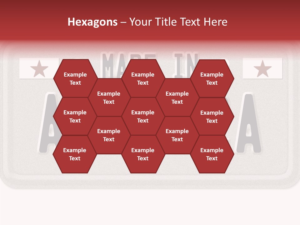 Vehicle White Created PowerPoint Template