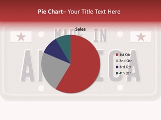 Vehicle White Created PowerPoint Template