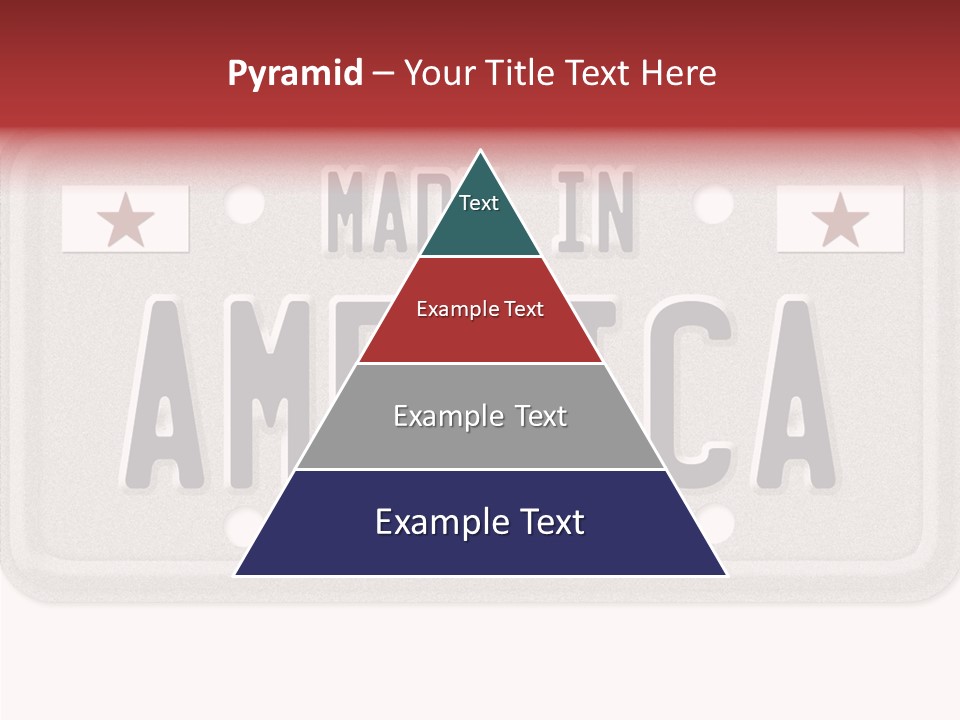 Vehicle White Created PowerPoint Template