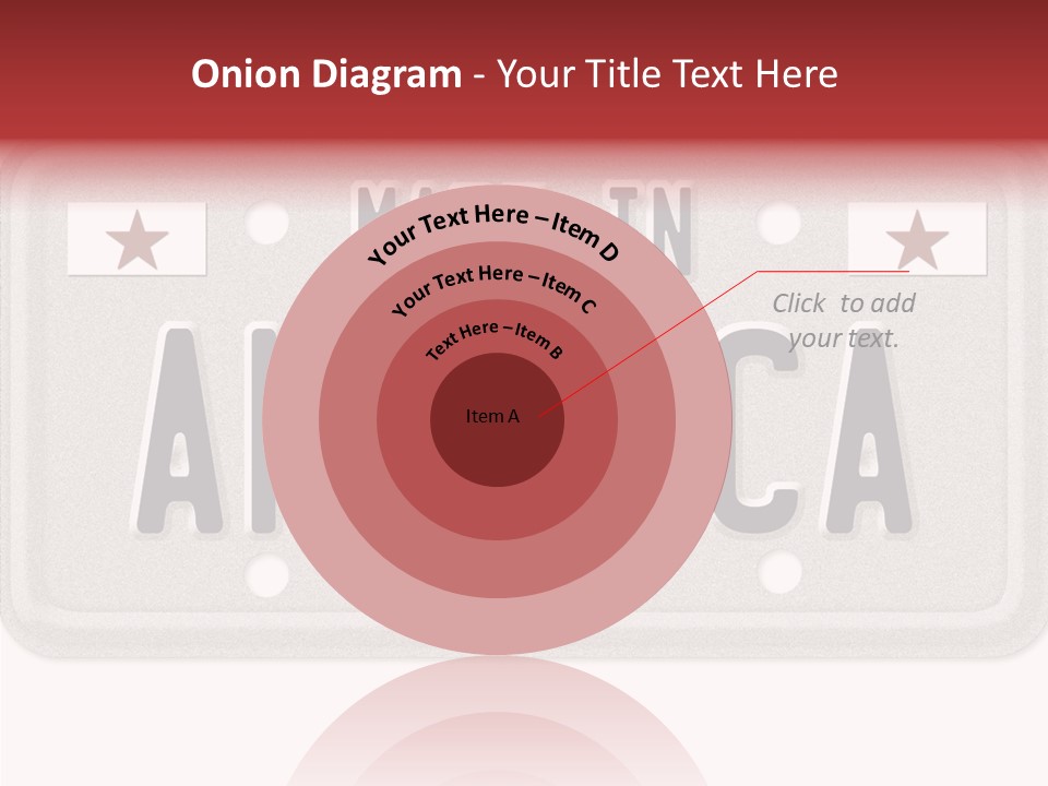 Vehicle White Created PowerPoint Template