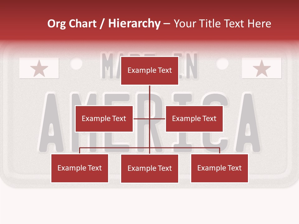 Vehicle White Created PowerPoint Template