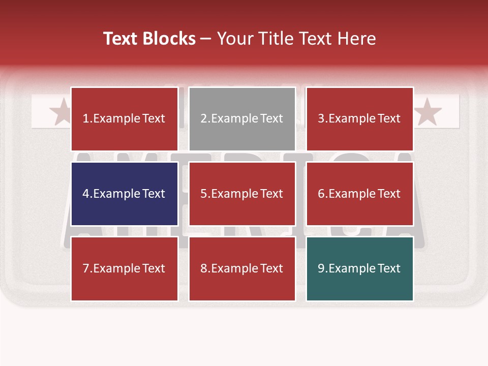 Vehicle White Created PowerPoint Template