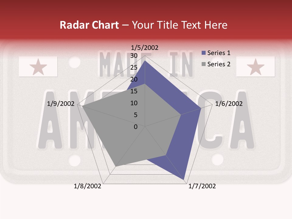 Vehicle White Created PowerPoint Template