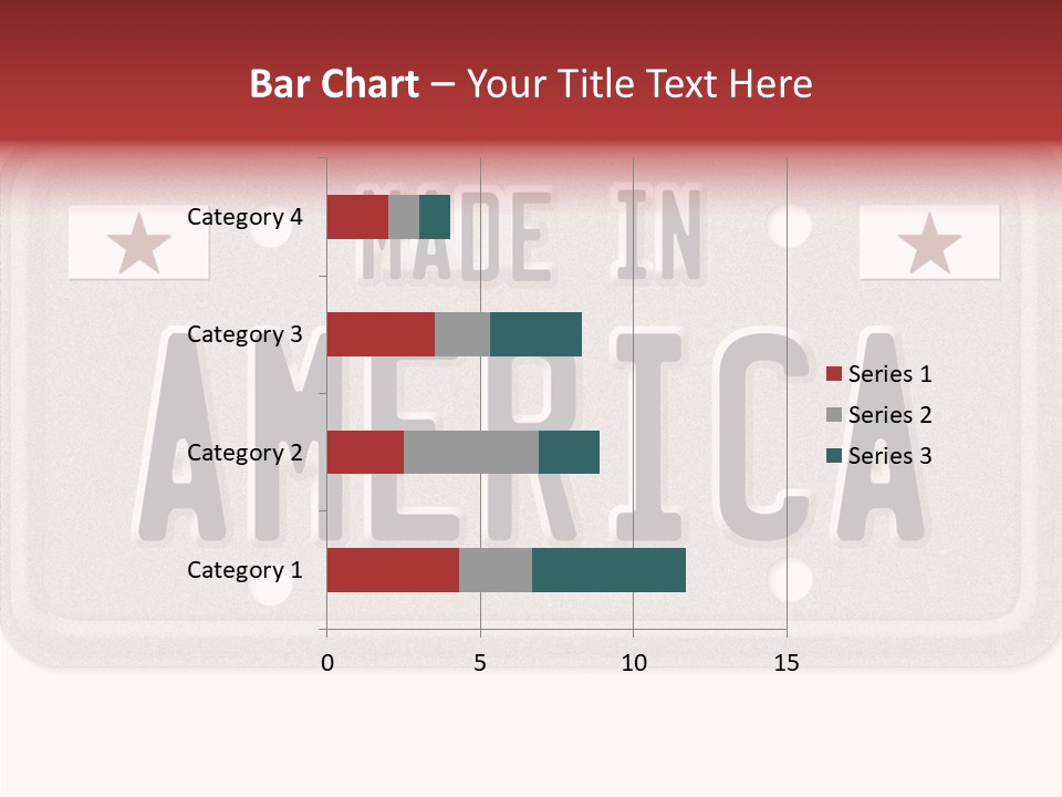 Vehicle White Created PowerPoint Template