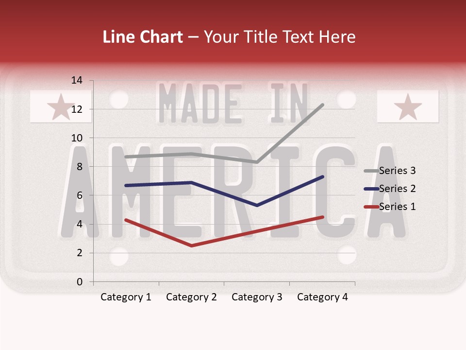 Vehicle White Created PowerPoint Template