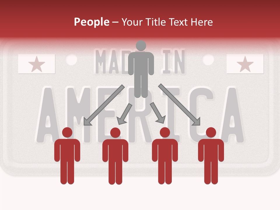 Vehicle White Created PowerPoint Template