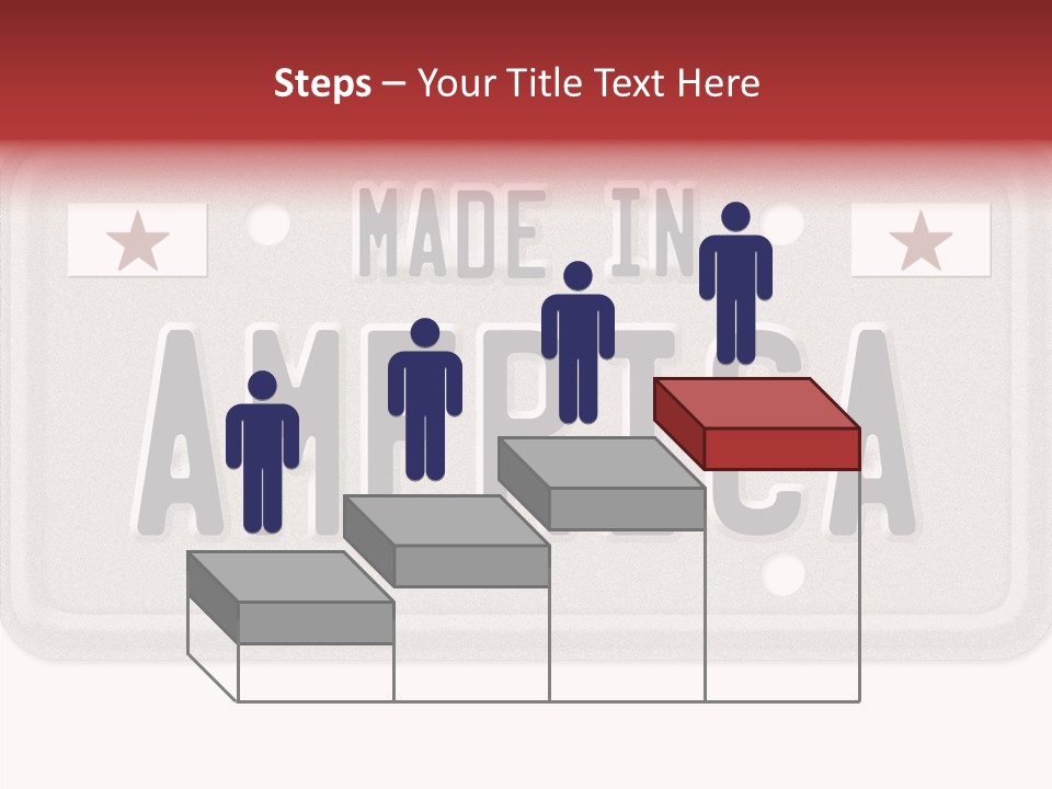 Vehicle White Created PowerPoint Template