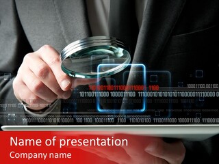 Computer See Optical PowerPoint Template