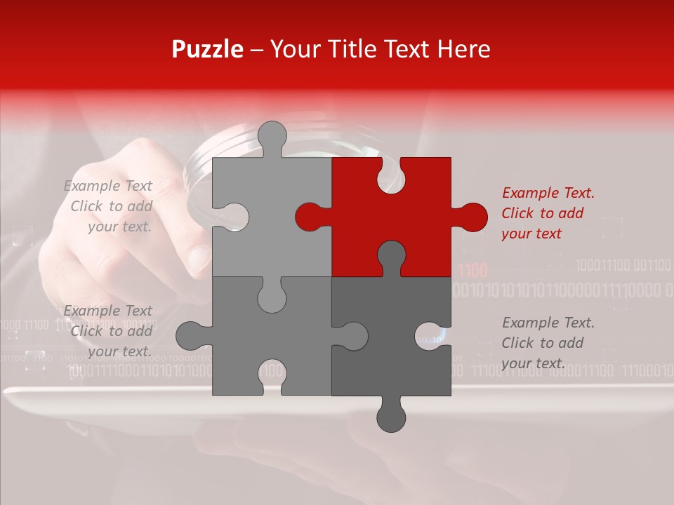 Computer See Optical PowerPoint Template