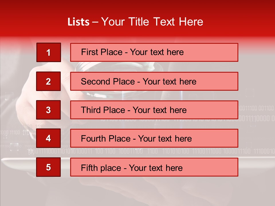 Computer See Optical PowerPoint Template