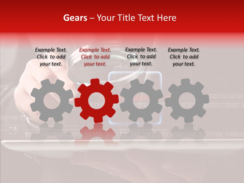 Computer See Optical PowerPoint Template